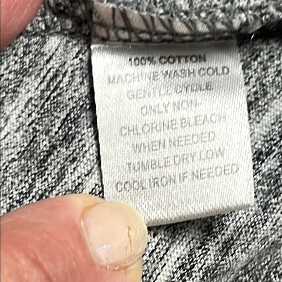 Gray Striped Cover Up - Picture 6 of 6